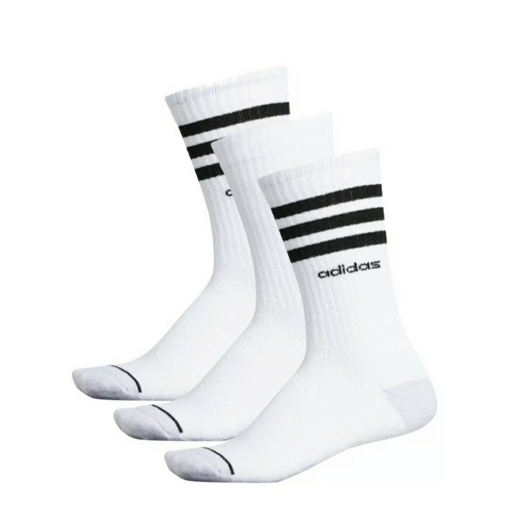 2 Pairs of Crew size Adidas socks sizes 6-12